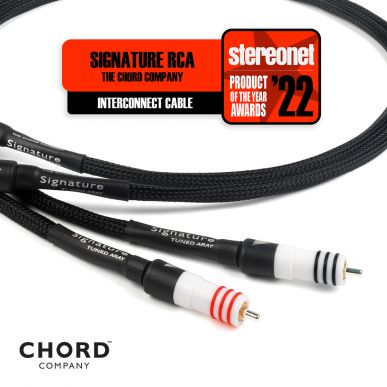 Межблочный кабель RCA Chord Company Signature Tuned ARAY 1m